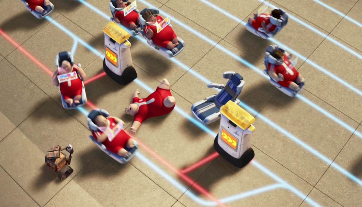 Кадр из фильма ВАЛЛ·И (2008)